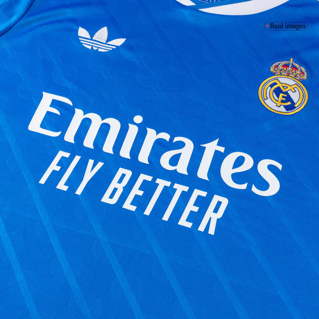 ARDA GÜLER #15 Real Madrid Third Away Soccer Jersey 2025/26 Blue