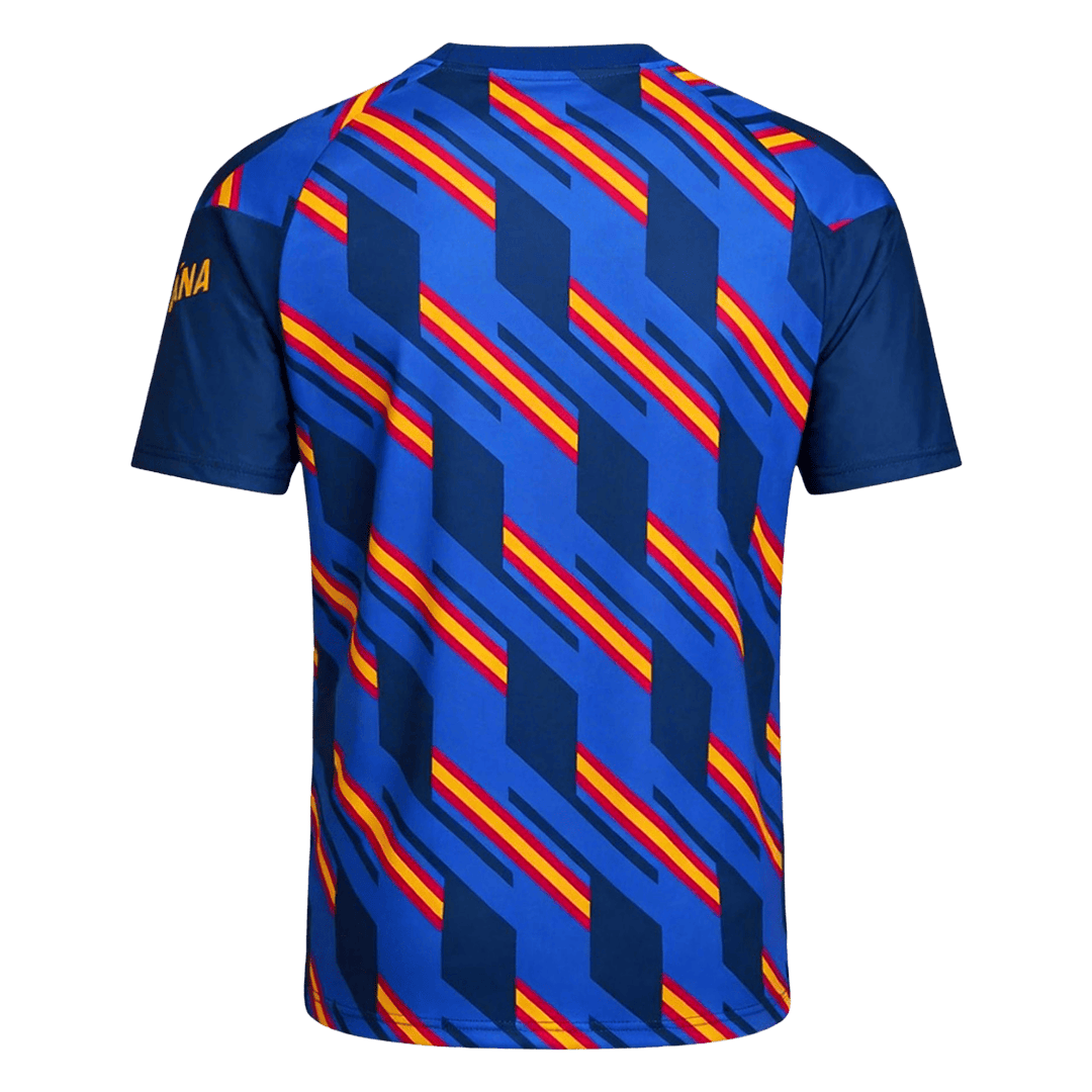 Spain Pre-Match Soccer Jersey World Cup 2026 Navy