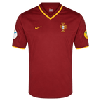 Men Retro Fan Version 2000 Portugal Home Soccer Jersey Red