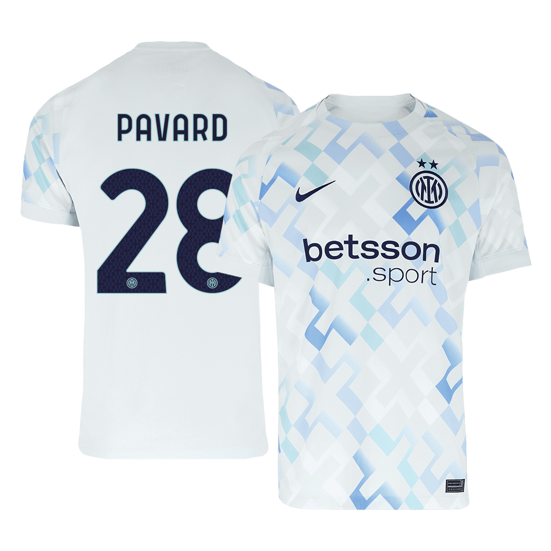 Inter Milan 2025/26 Away Soccer Jersey - PAVARD #28