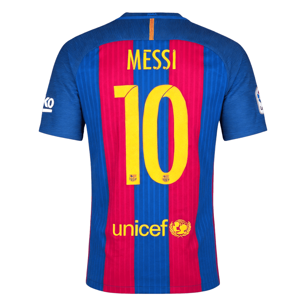 MESSI #10 Retro Barcelona Home Jersey 2016/17