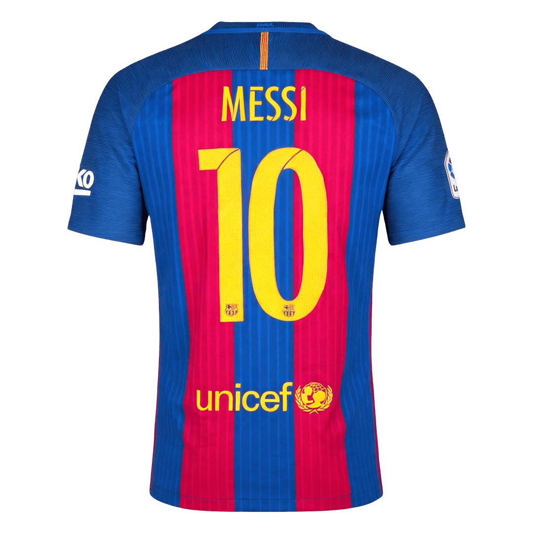 MESSI #10 Retro Barcelona Home Jersey 2016/17