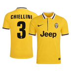 CHIELLINI #3 Retro Juventus Away Soccer Jersey 2013/14