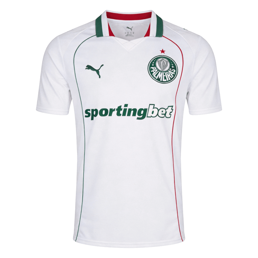 Palmeiras Away Soccer Jersey 2026 White
