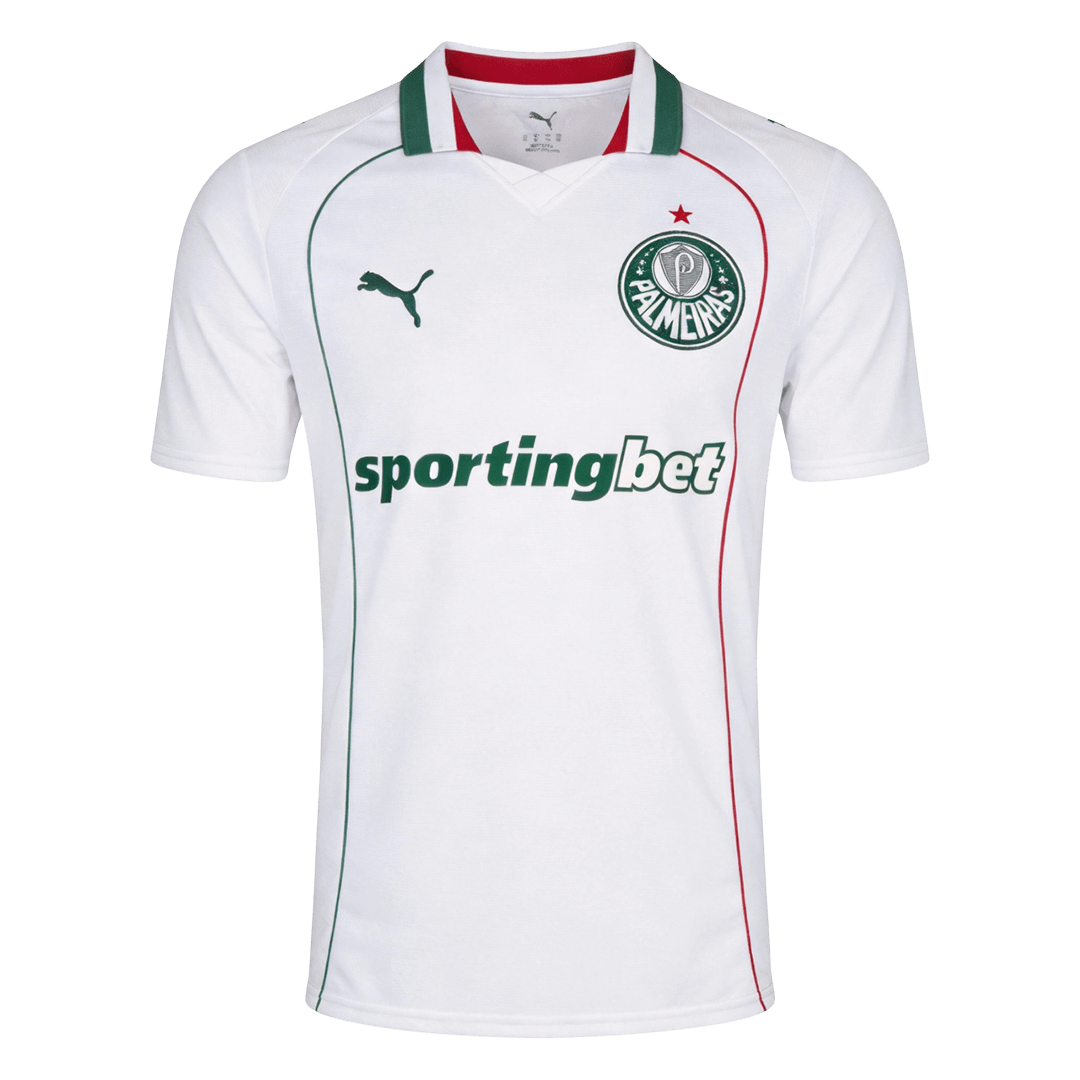 Palmeiras Away Soccer Jersey 2026 White