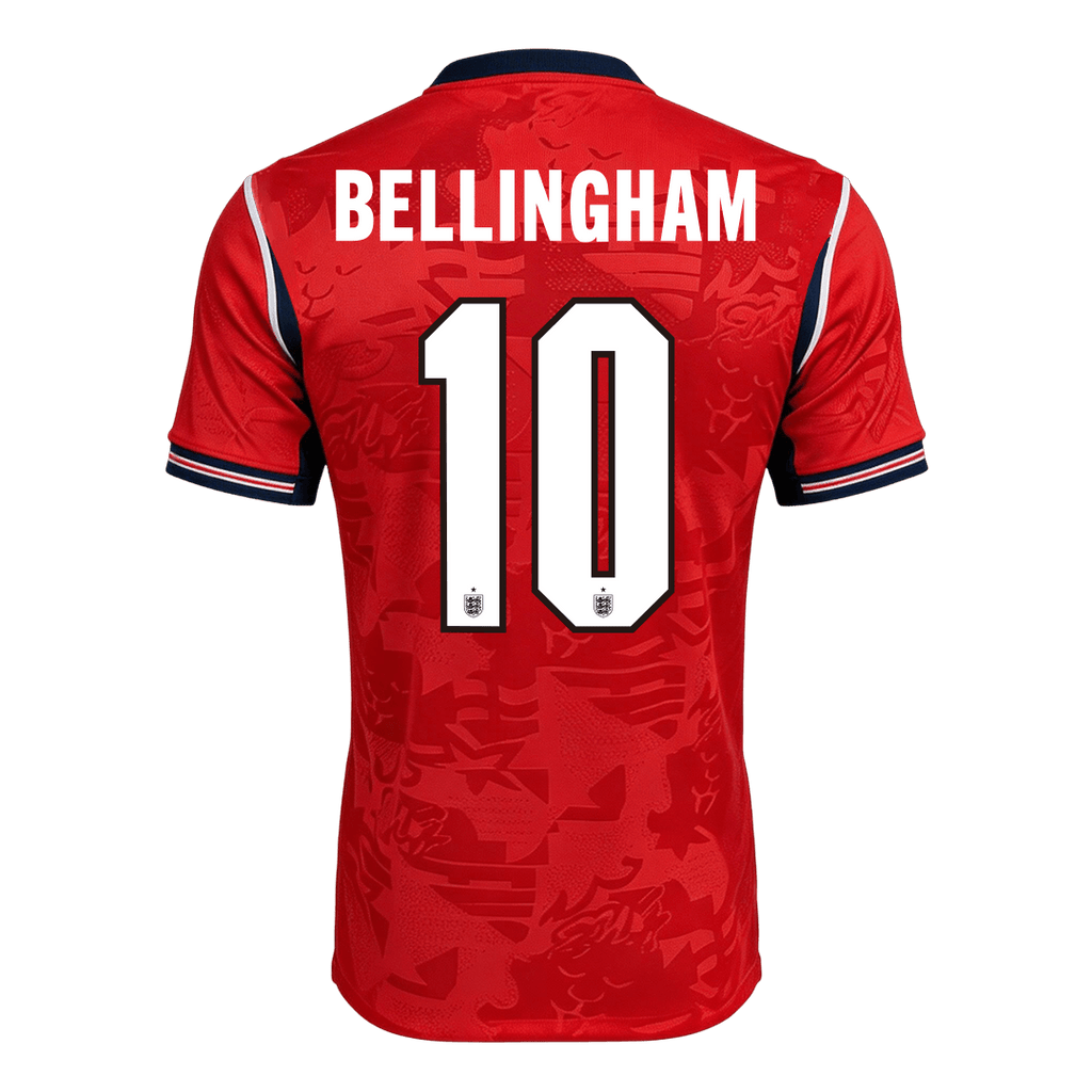 BELLINGHAM #10 England Away Soccer Jersey World Cup 2026 Red