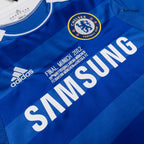 Retro 11/12 Chelsea Home Champions League Long Sleeve Jersey Blue