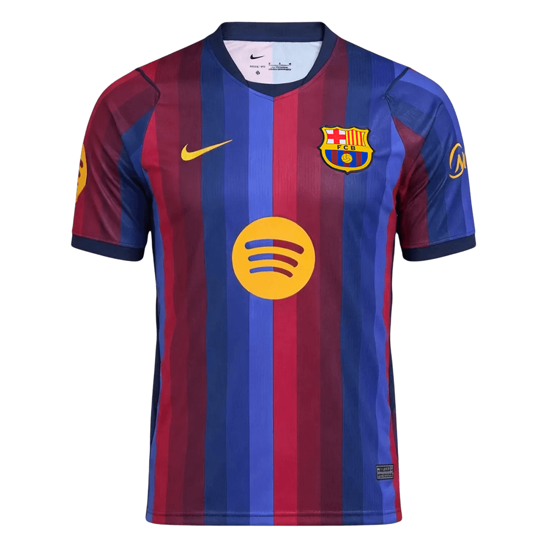 Men Player Version Barcelona Home Soccer Jersey 2026/27 Red&Blue