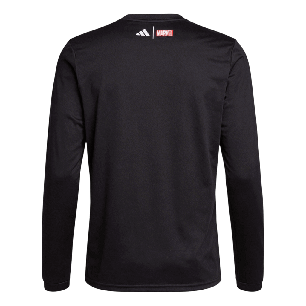 Real Madrid X Marvel Long Sleeve Soccer Jersey 25/26 Black