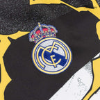Real Madrid X Marvel Long Sleeve Soccer Jersey 25/26 Black&White