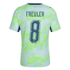 REULER #8 Player Version Switzerland Away Soccer Jersey World Cup 2026 Green