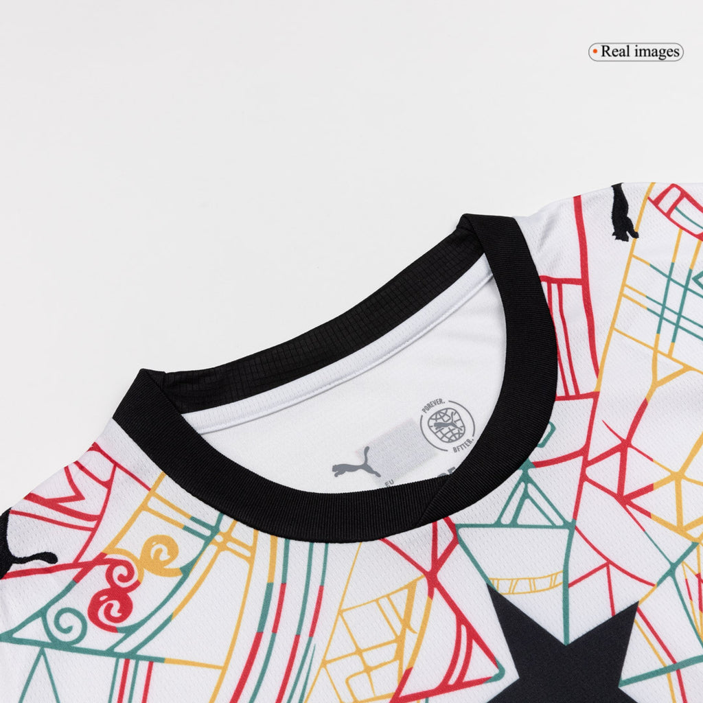 Ghana Home Soccer Jersey World Cup 2026 White