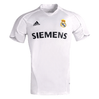 Men Retro Fan Version 05/06 Real Mardid Home Soccer Jersey Short Sleeve White