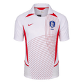 Men Retro Fan Version 2002 South Korea Away Soccer Jersey White