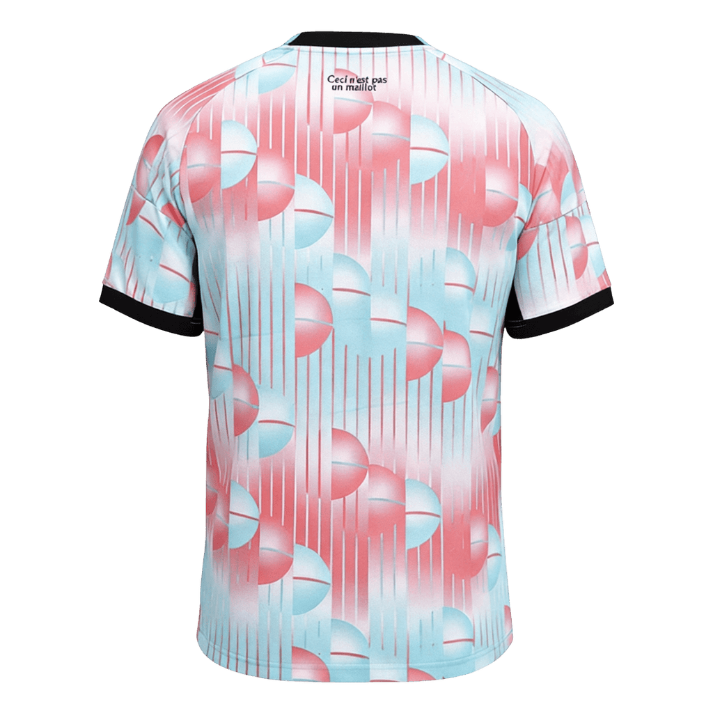 Belgium Away Soccer Jersey World Cup 2026 Blue&Pink
