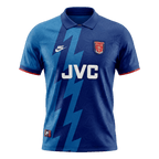 Retro 1995 Arsenal Away Soccer Jersey Blue