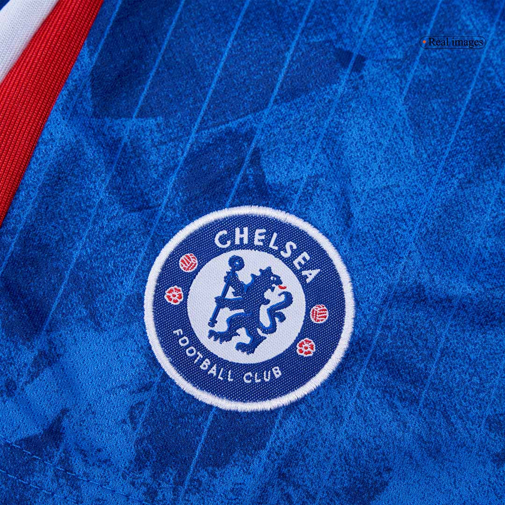 Kid's Chelsea Home Soccer Jersey Kit(Jersey+Shorts) 2025/26 Blue