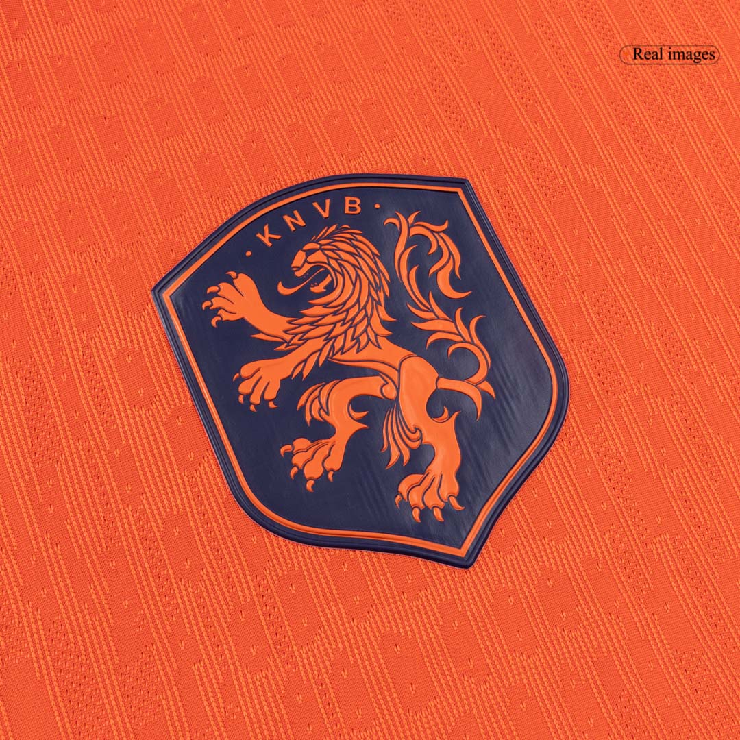 Player Version Netherlands Home Soccer Jersey World Cup 2026 Orange
