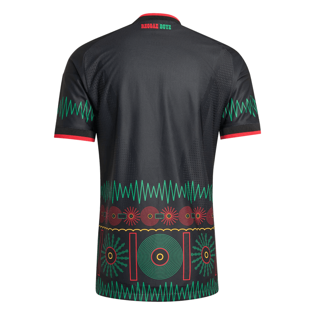 Player Version Jamaica Away Soccer Jersey World Cup 2026 Black