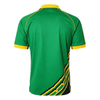 Men Retro Fan Version Jamaica Away Soccer Jersey 1998 Green