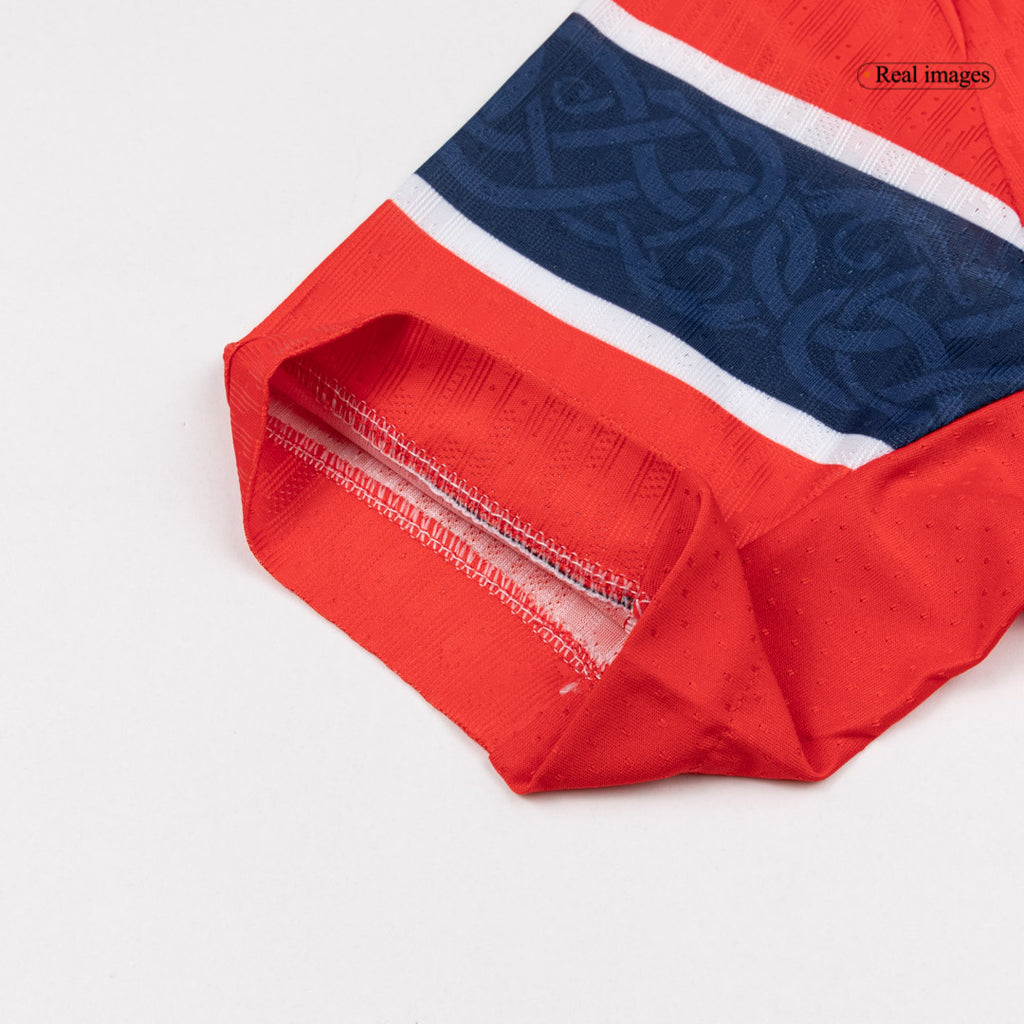 Player Version Norway Home Soccer Jersey World Cup 2026 Red