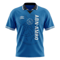 Retro 95/96 Ajax Away Soccer Jersey Blue