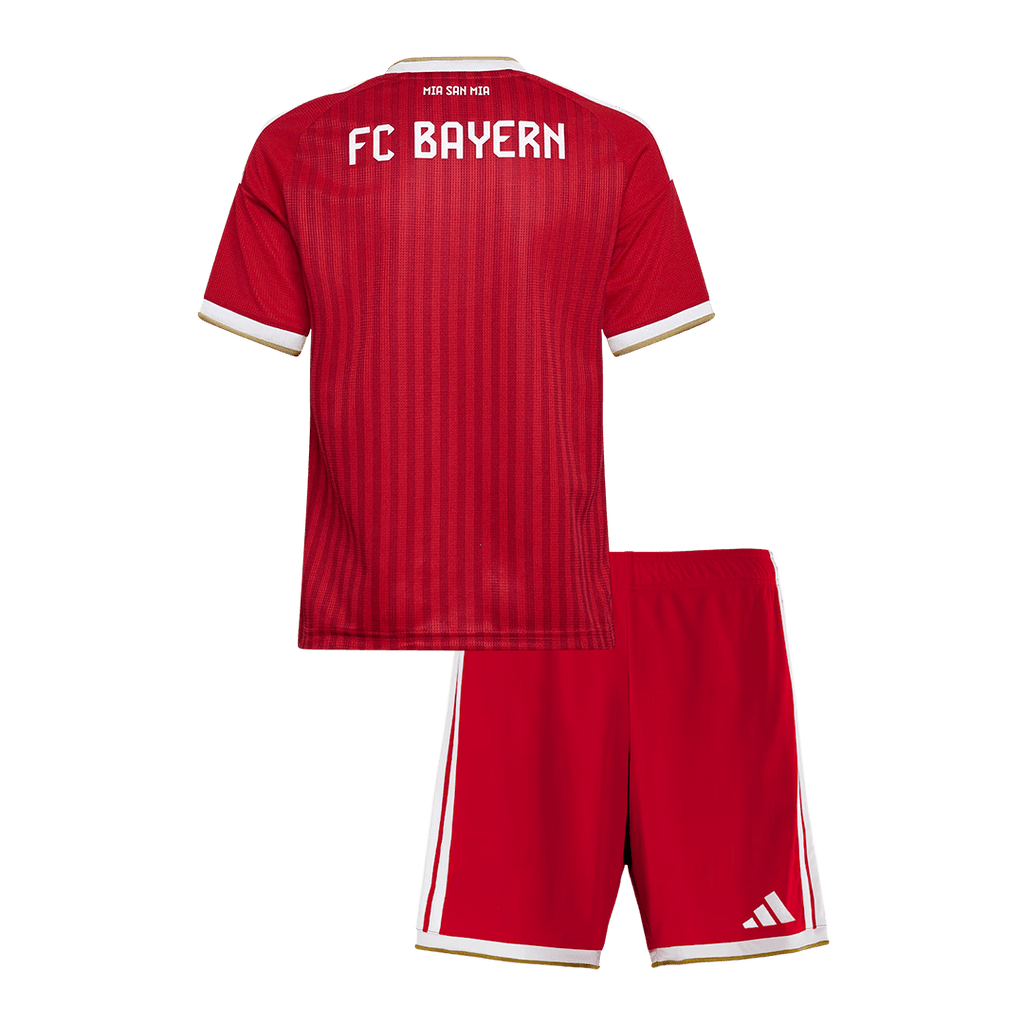 Kids Bayern Munich Home Soccer Jersey Kit (Jersey+Shorts) 2026/27 Red