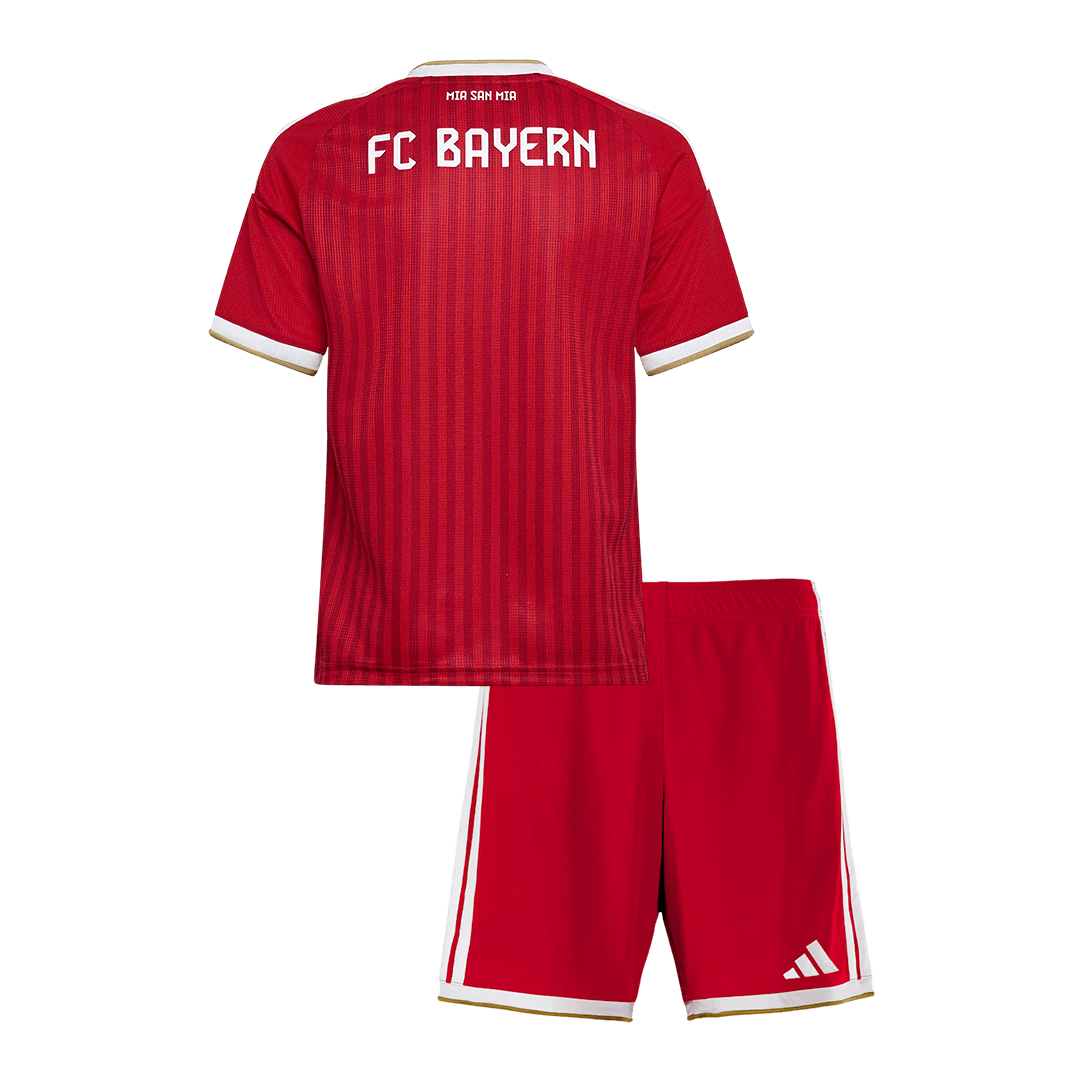 Kids Bayern Munich Home Soccer Jersey Kit (Jersey+Shorts) 2026/27 Red