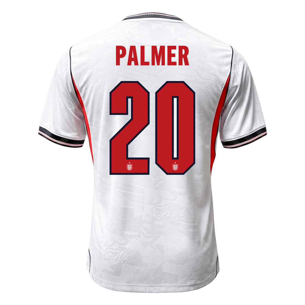 PALMER #20 Player Version England Home Soccer Jersey World Cup 2026 White