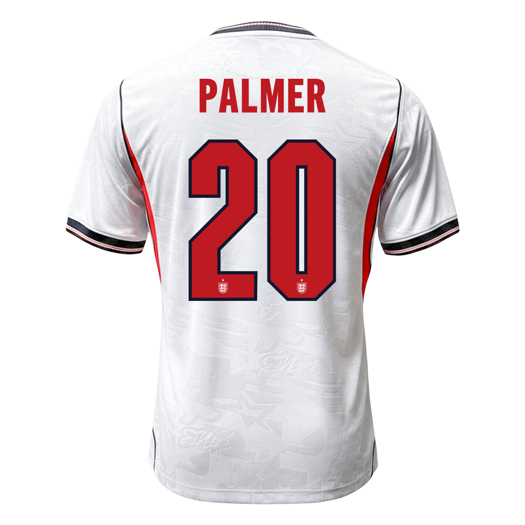 PALMER #20 Player Version England Home Soccer Jersey World Cup 2026 White