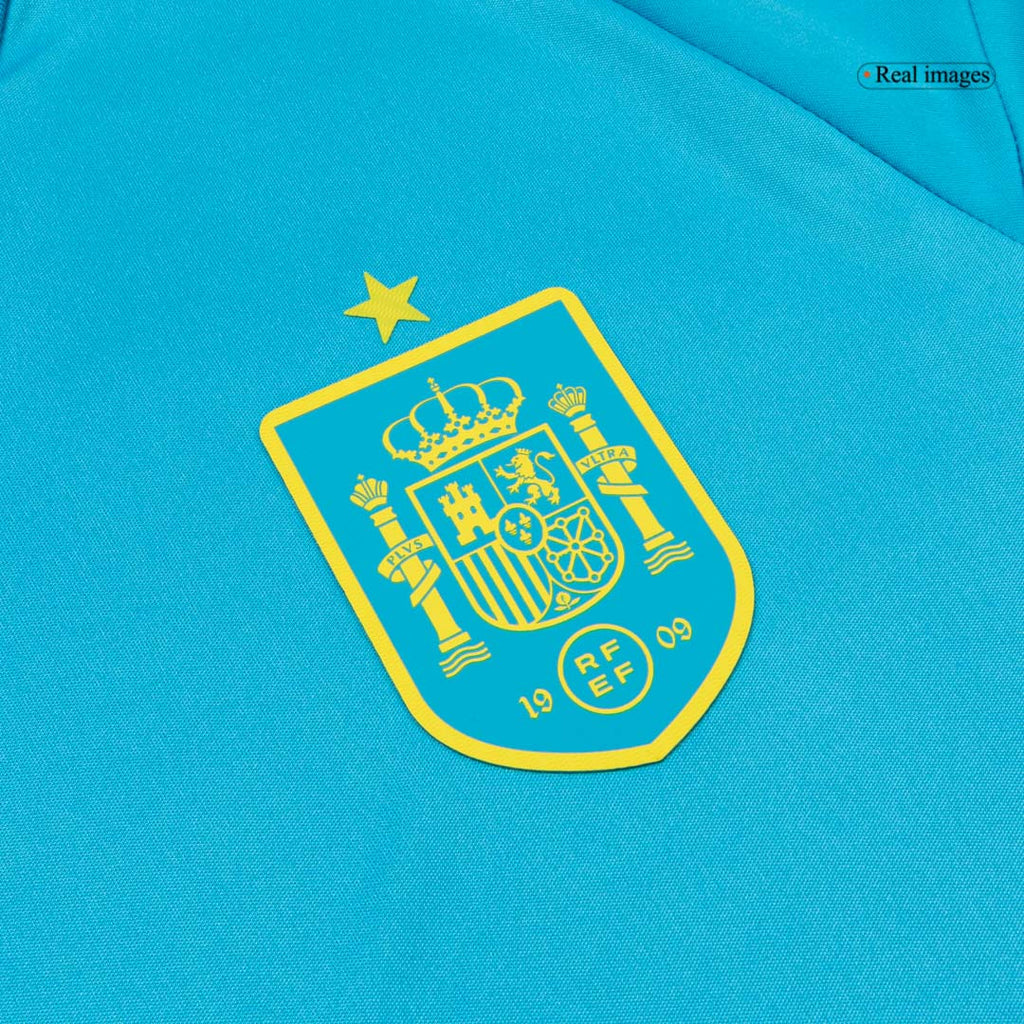 Spain Goalkeeper Soccer Jersey World Cup 2026 Blue