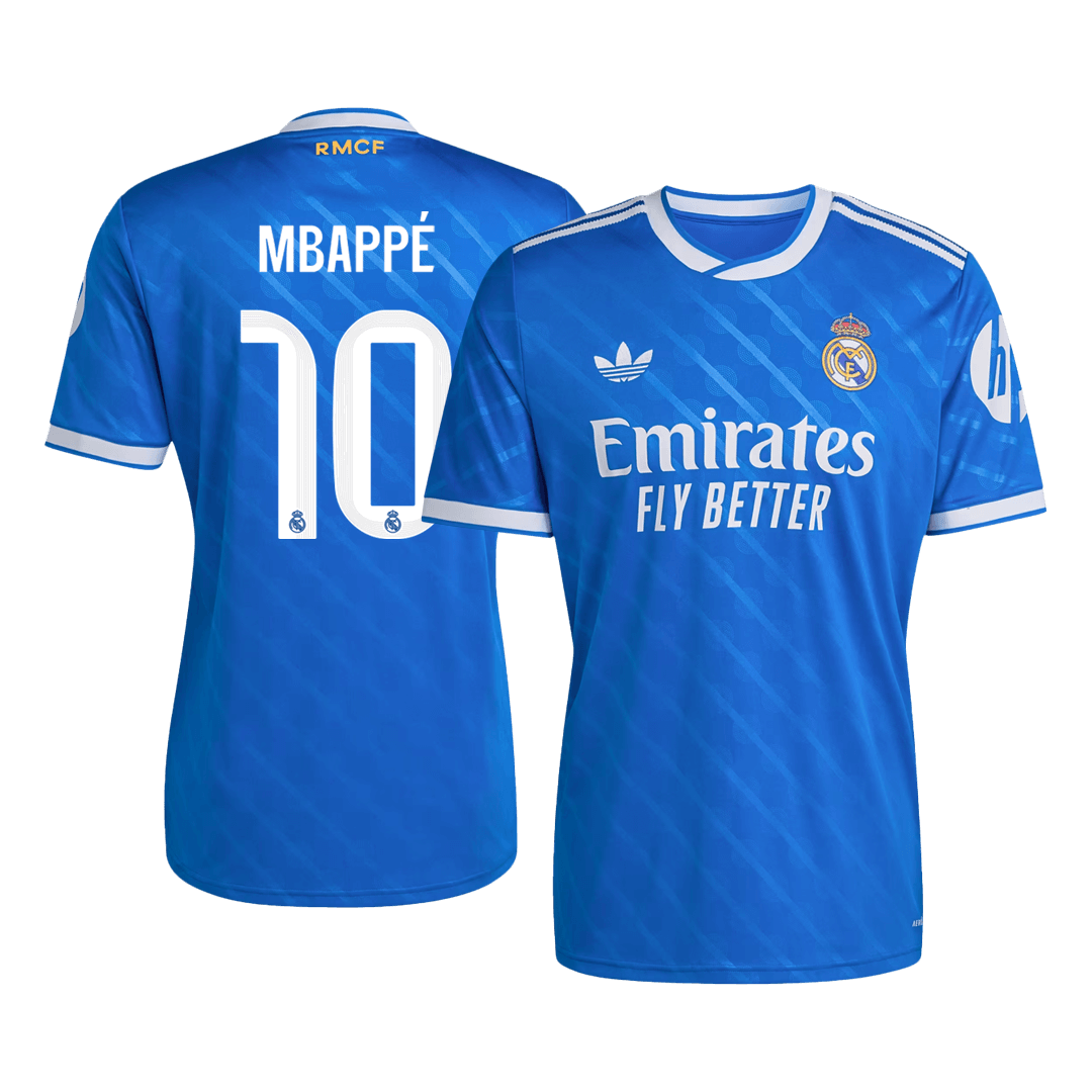 Real Madrid 2025/26 Third Soccer Jersey - MBAPPÉ #10