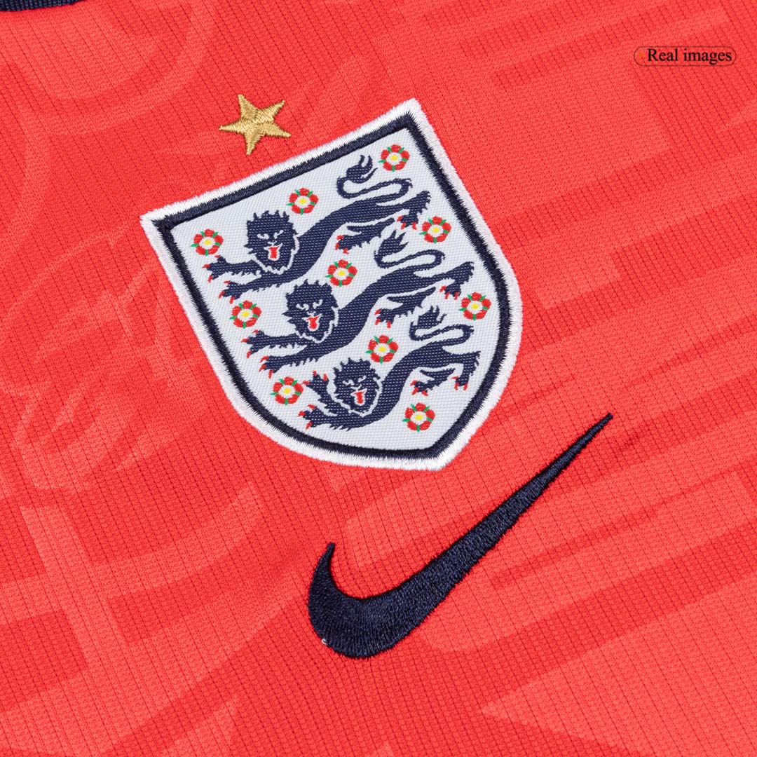 Kid's England Away Soccer Jersey Kit(Jersey+Shorts) World Cup 2026 White