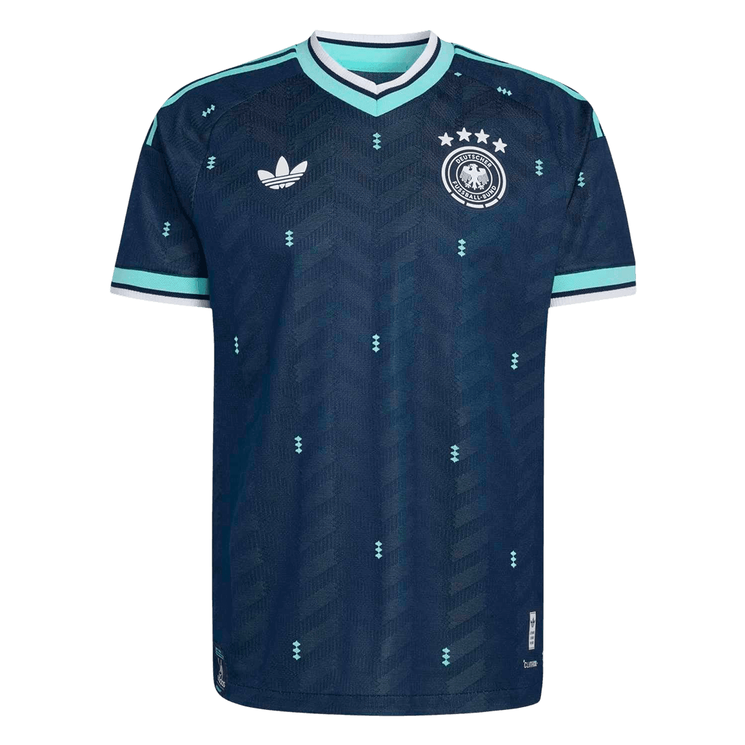 Player Version Germany Away Soccer Jersey World Cup 2026 Navy