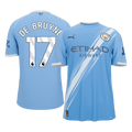 Manchester City 2025/26 Home Soccer Jersey - DE BRUYNE #17