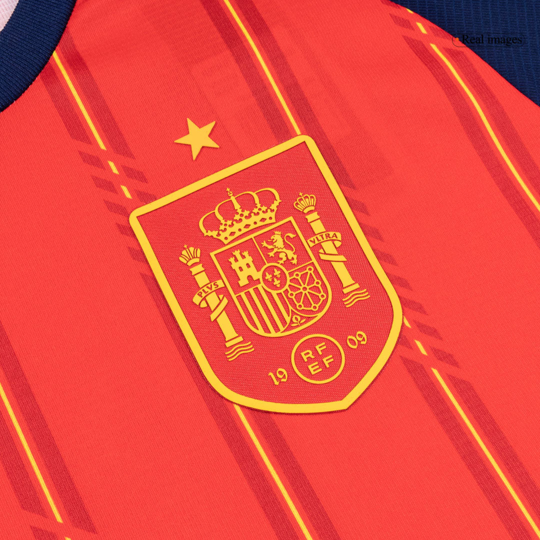 Spain Home Soccer Jersey Kit (Jersey+Shorts) World Cup 2026 Red