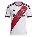 Men Fan 26/27 River Plate Home Soccer Jersey Short Sleeve White