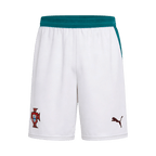 Portugal Away Soccer Shorts World Cup 2026 White
