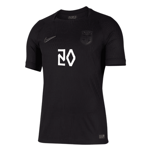 NUSA #20 Player Version Norway Away Soccer Jersey World Cup 2026 Black