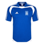 Men Retro Fan Version Greece Home Soccer Jersey Euro Cup 2004 Blue