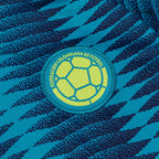Kid's Colombia Away Soccer Jersey Kit(Jersey+Shorts) World Cup 2026 Blue