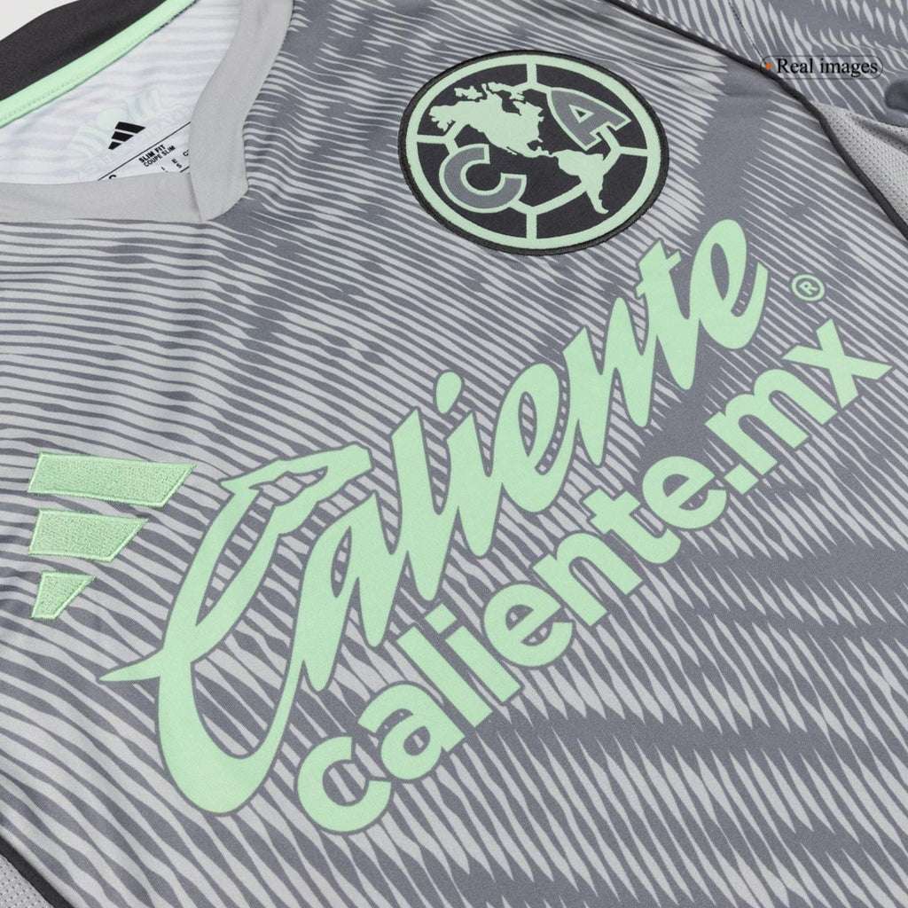 Club America Third Soccer Jersey 25/26 Gray