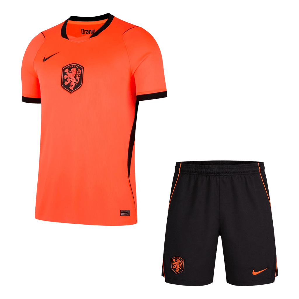 Netherlands Home Soccer Jersey Kit(Jersey+Shorts) World Cup 2026