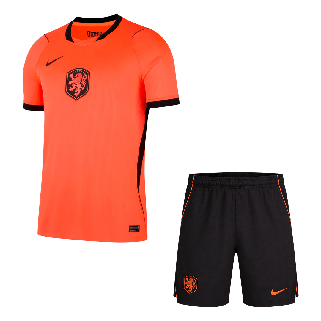 Netherlands Home Soccer Jersey Kit(Jersey+Shorts) World Cup 2026