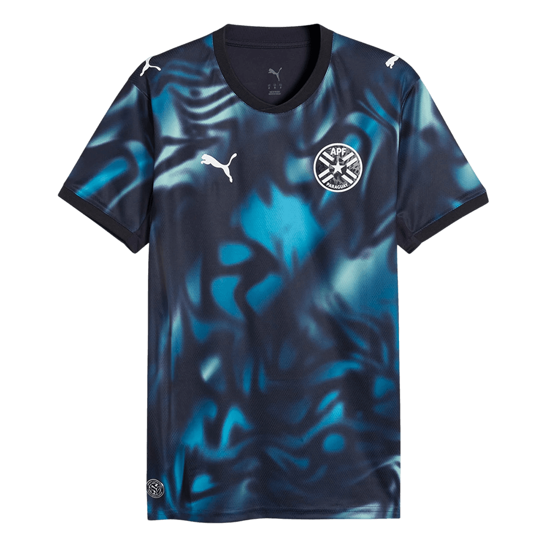 Men Fan Paraguay Away Soccer Jersey World Cup 2026 Navy