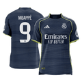 Real Madrid 2025/26 Away Soccer Jersey - MBAPPÉ #9 - Player Version