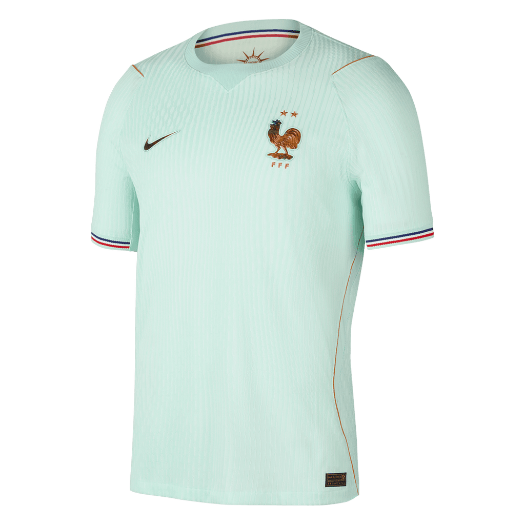 Player Version France Away Soccer Jersey World Cup 2026 Green