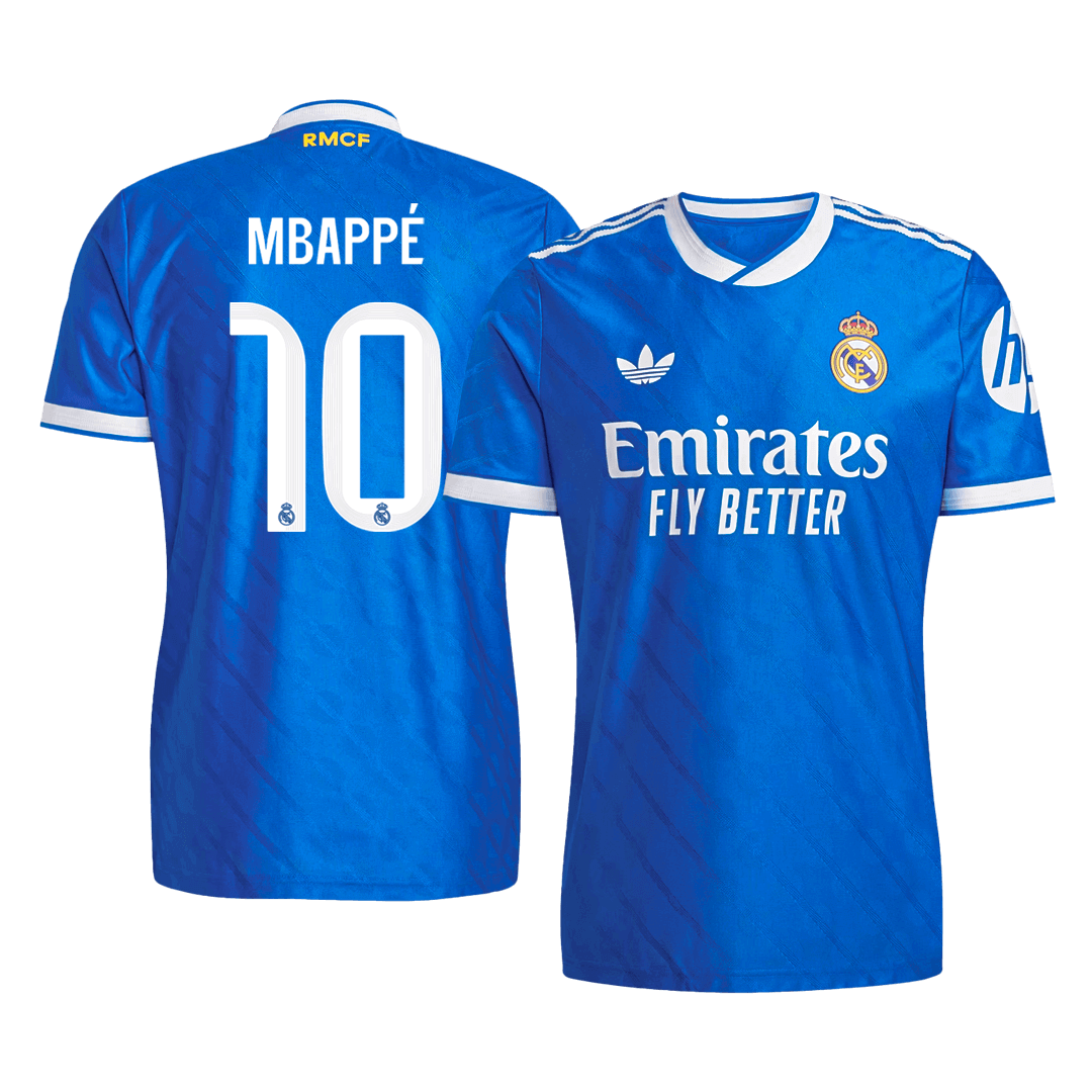 Real Madrid 2025/26 Third Soccer Jersey - MBAPPÉ #10 - Player Version