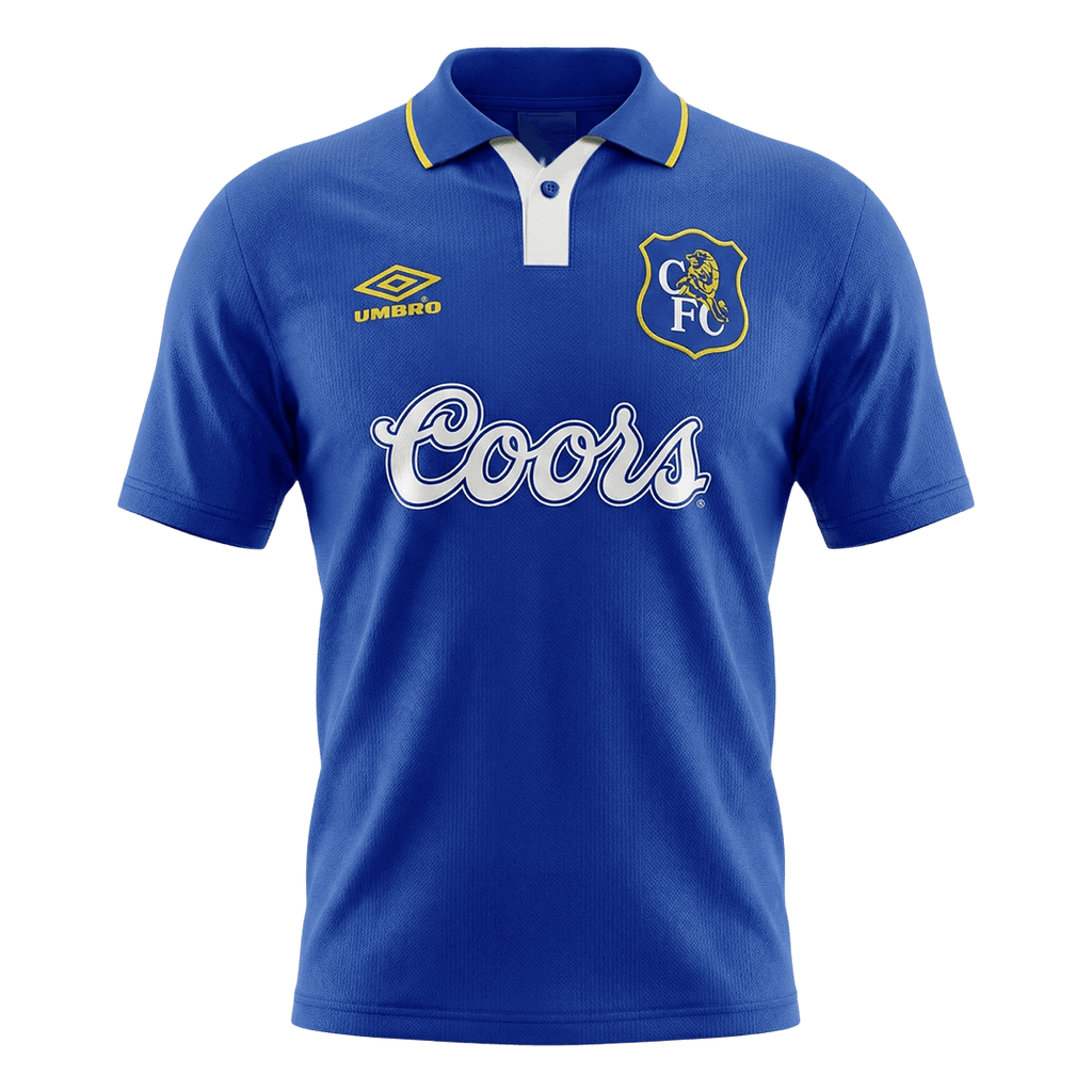 Retro 95/97 Chelsea Home Soccer Jersey Blue