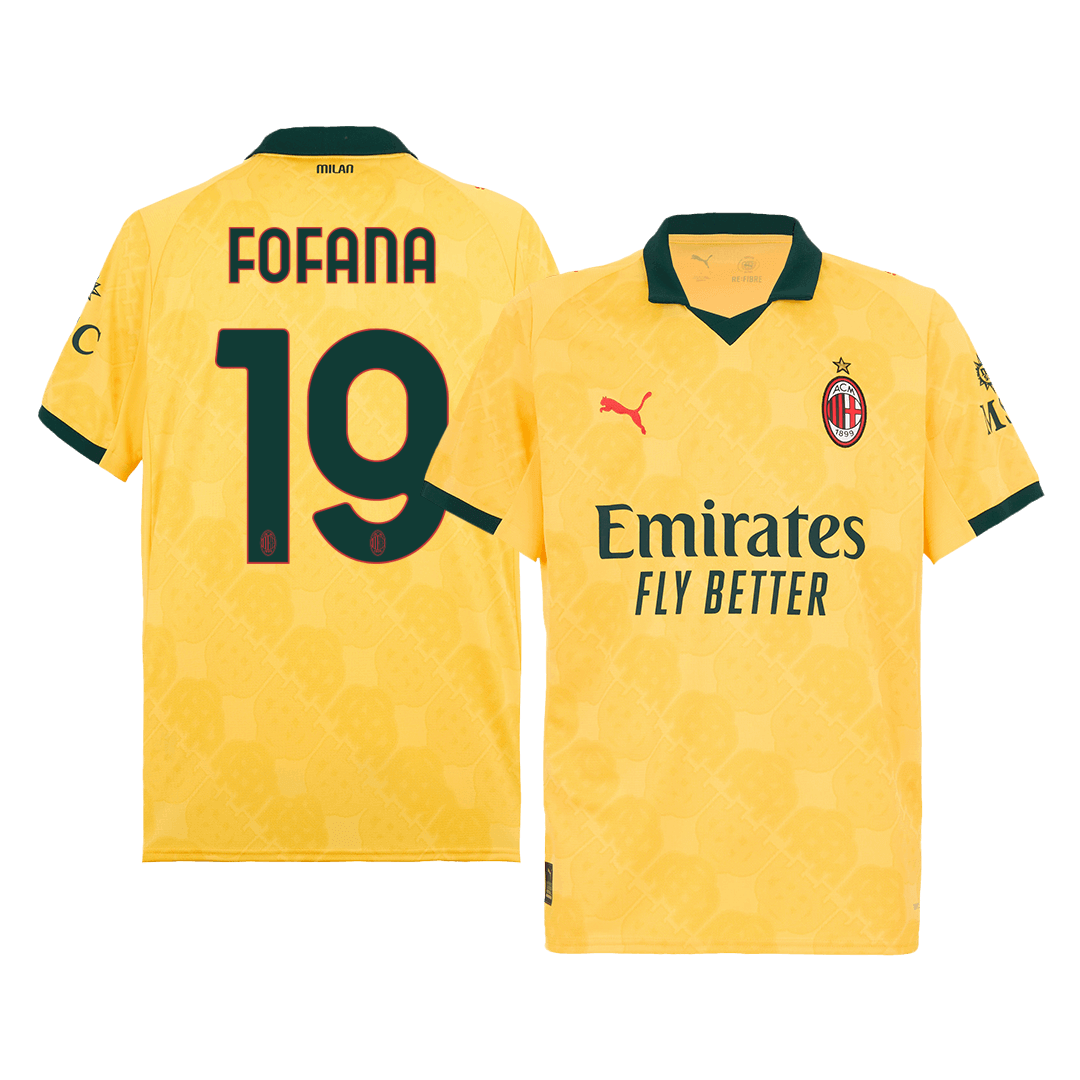 AC Milan 2025/26 Third Soccer Jersey - FOFANA #19